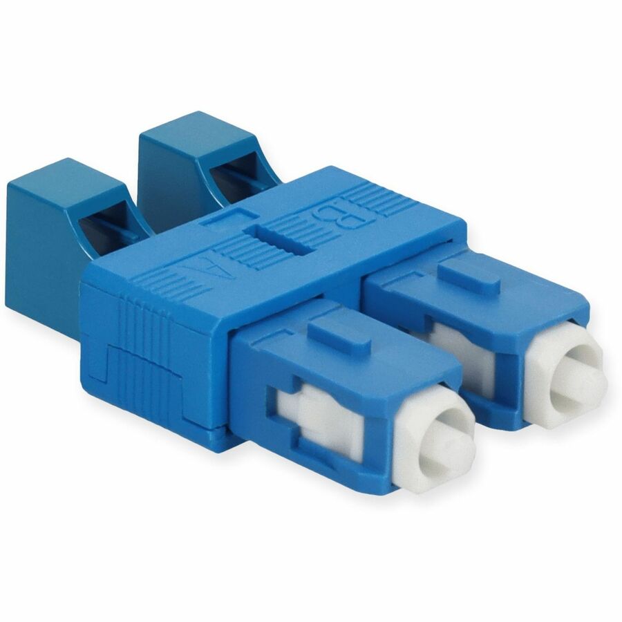 AddOn SC Male to LC Female SMF OS1 Duplex Fiber Optic Adapter