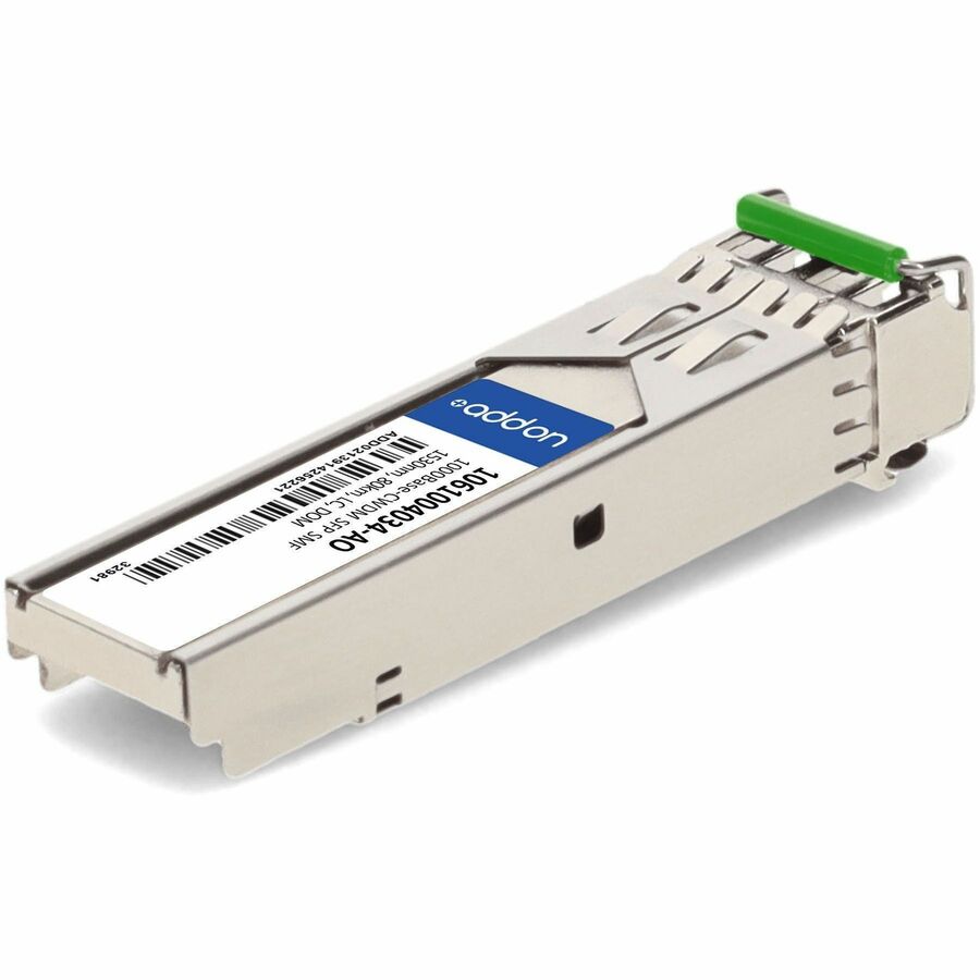 AddOn ADVA 1061004034 Compatible TAA Compliant 1000Base-CWDM SFP Transceiver (SMF, 1530nm, 80km, LC, DOM)