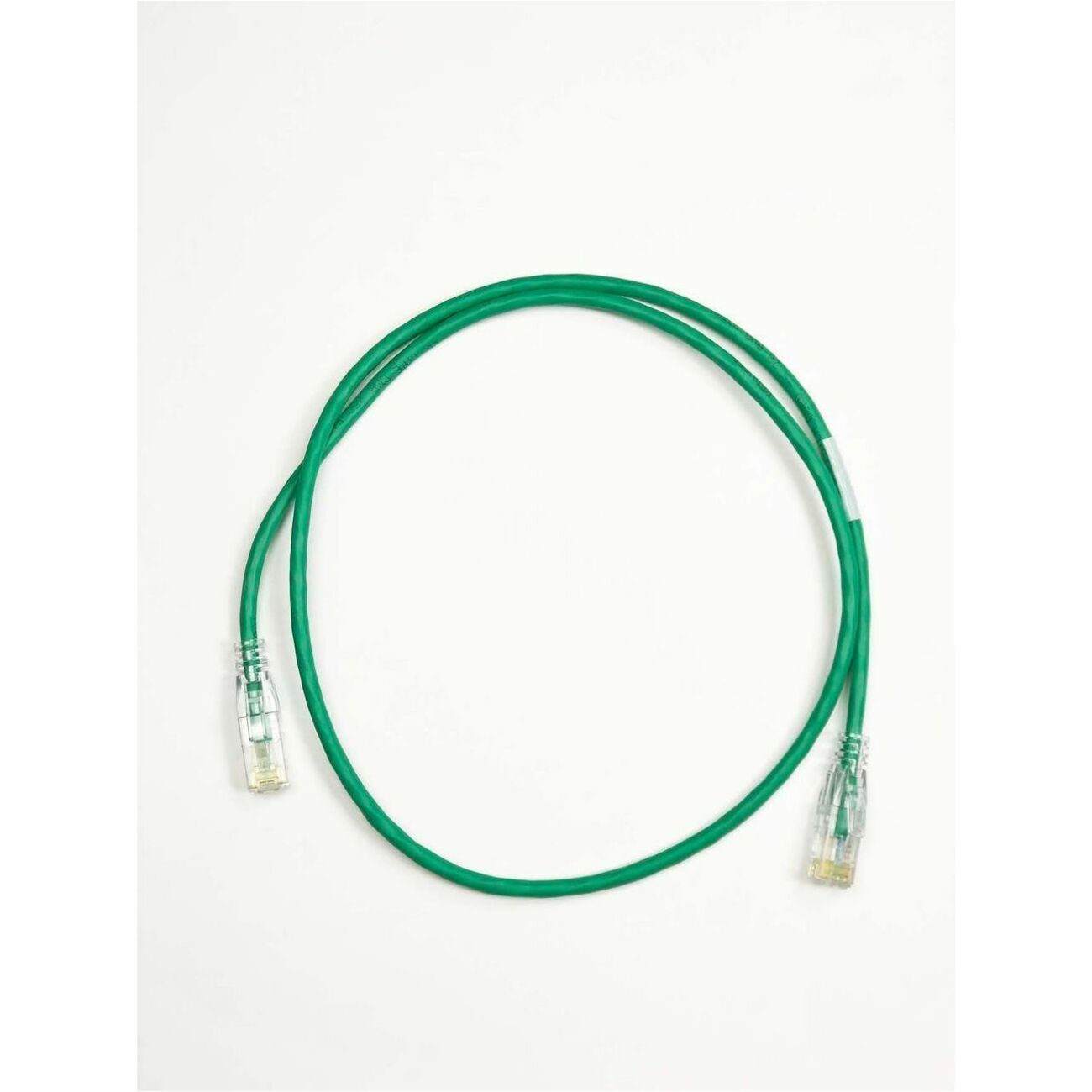 LEGRAND Ortronics 28awg Reduced diameter C6A/10G channel cord Green 7FT, Male, 7 ft, RDC61007-05