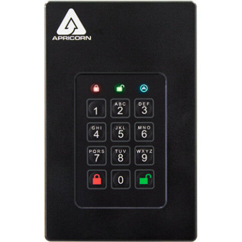 Apricorn Aegis Fortress 512 GB Solid State Drive - External