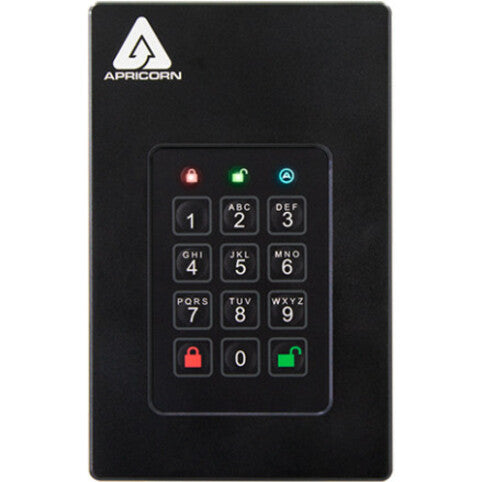 Apricorn Aegis Fortress 1 TB Solid State Drive - External