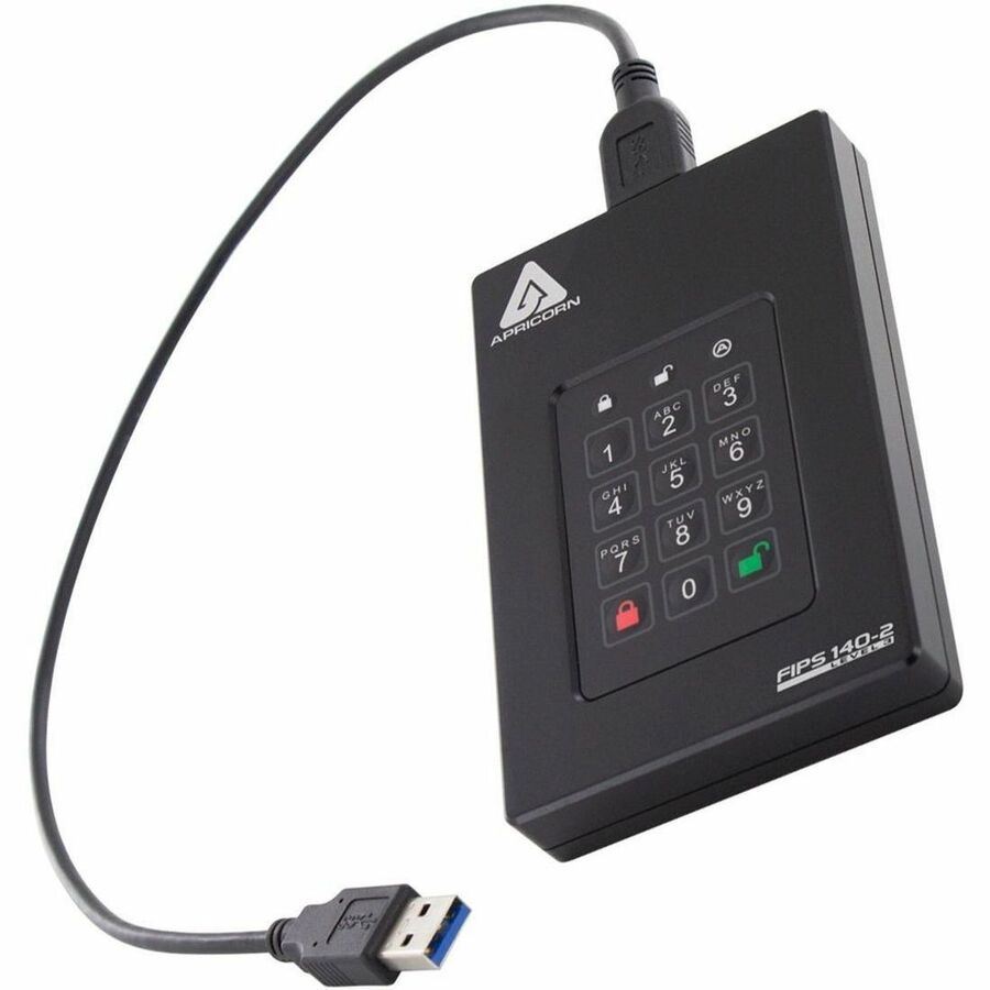 Apricorn Aegis Fortress 4 TB Solid State Drive - External