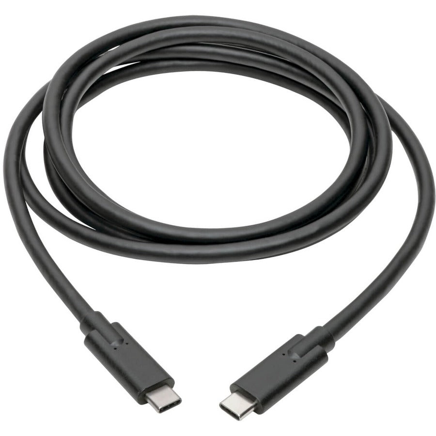 Eaton Tripp Lite Series USB-C Cable (M/M) - USB 3.2, Gen 1 (5 Gbps), 5A Rating, Thunderbolt 3 Compatible, 6 ft. (1.83 m)