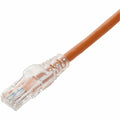 AddOn 20ft Orange CAT 6 PVC Ethernet Cable Snagless Clear-Claw RJ-45 M/M