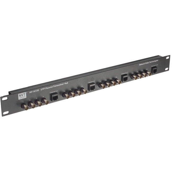 Phybridge NVT Phybridge 16-Channel Video Transceiver Hub, RJ45, 3280.84 ft, NV-1613S, Wired