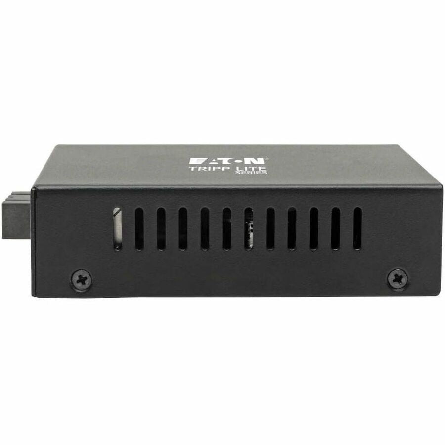 Eaton Tripp Lite Series Gigabit Multimode Fiber to Ethernet Media Converter, POE+ - 10/100/1000 SC, 1310 nm, 2 km (1.2 mi.)