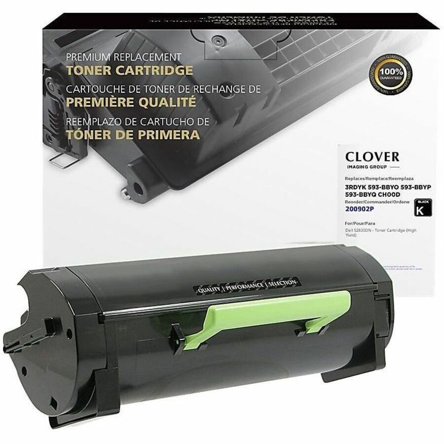 Clover Office Depot&reg; Remanufactured Black Toner Cartridge Replacement For Dell &trade; D2830, ODD2830