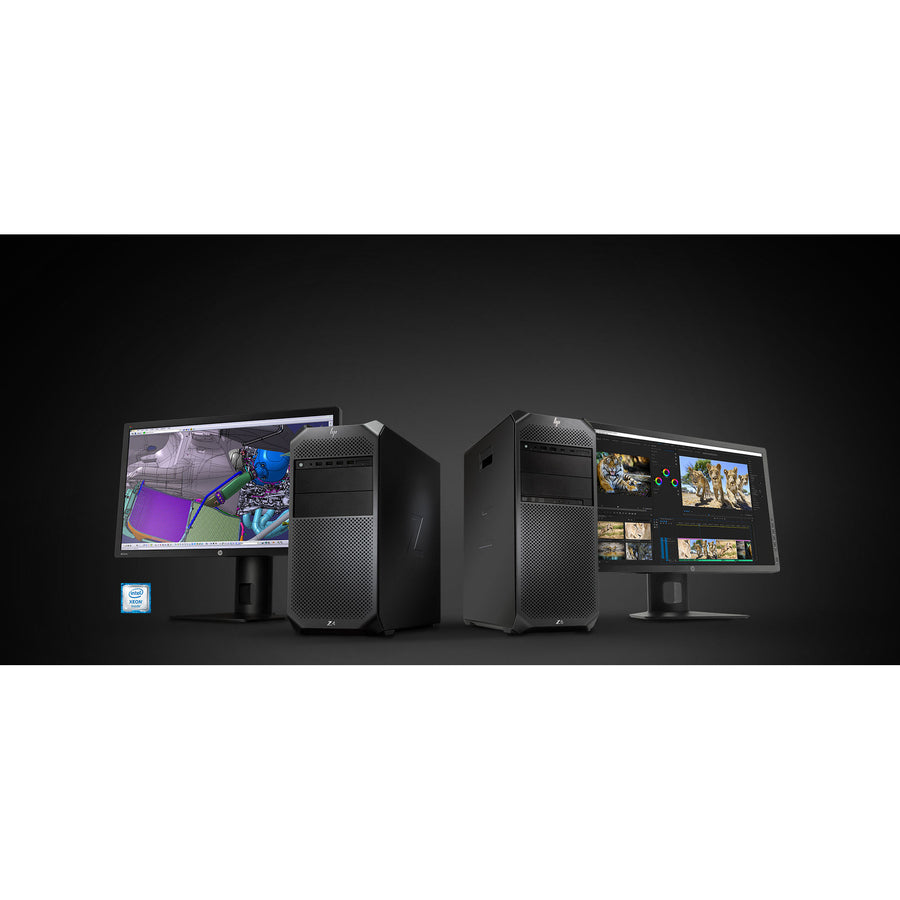 HP Z4 G4 Workstation - 1 Xeon W-2123 - 32 GB - 256 GB SSD - Mini-tower - Black
