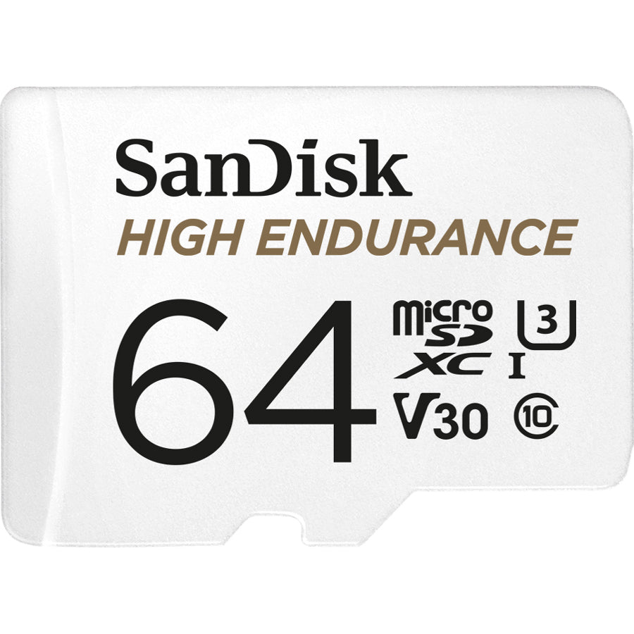 Western SanDisk High Endurance 64 GB Class 10/UHS-I (U3) microSDXC