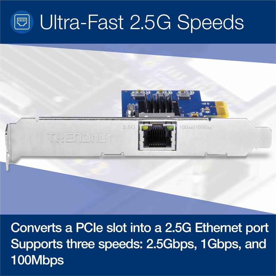 2.5GBASE-T PCIe Network Adapt.