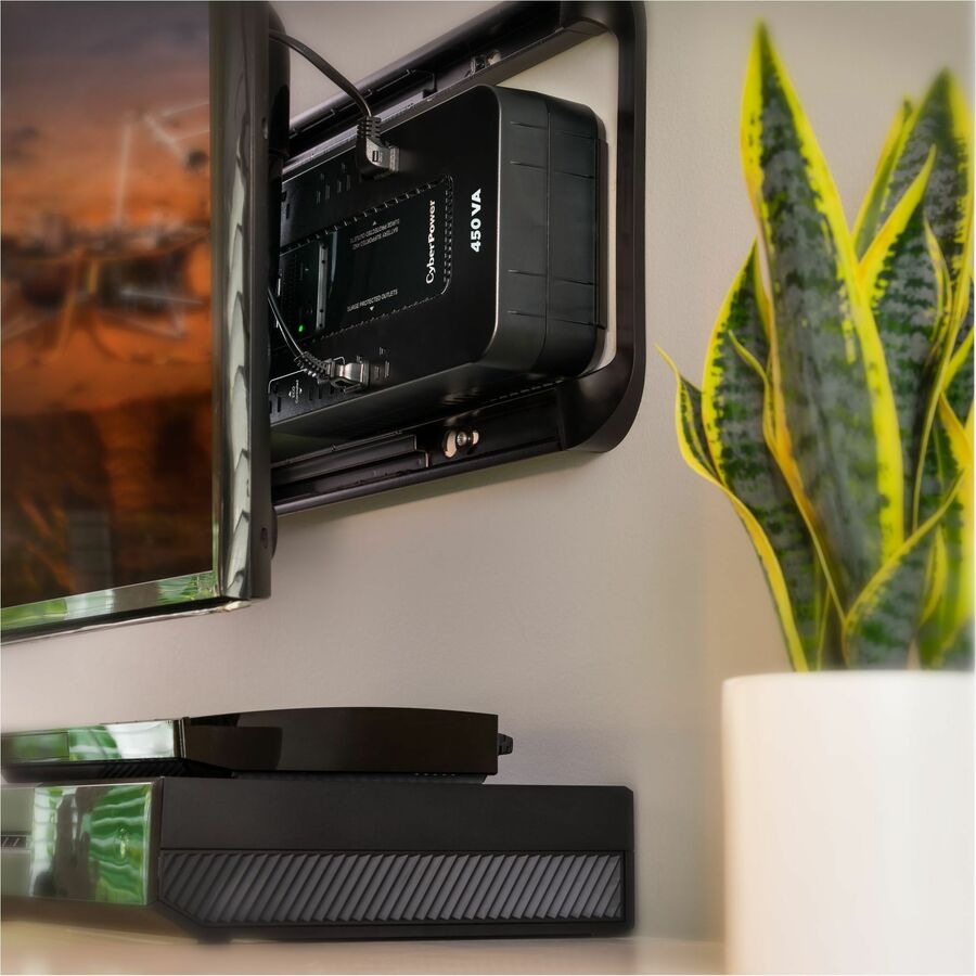 CyberPower EC450G Ecologic UPS Systems, Black, 2900 mAh, USB