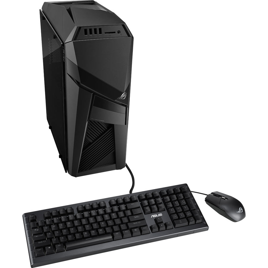 Asus ROG Strix GL12 GL12CX-XB781 Gaming Desktop Computer - Intel Core i7 9th Gen i7-9700K - 16 GB - 1 TB SSD - Tower - Iron Gray