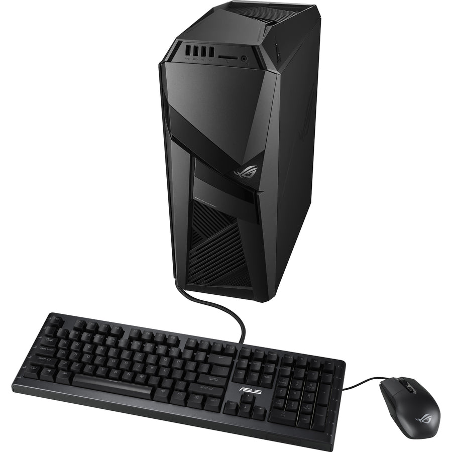 Asus ROG Strix GL12 GL12CX-XB781 Gaming Desktop Computer - Intel Core i7 9th Gen i7-9700K - 16 GB - 1 TB SSD - Tower - Iron Gray