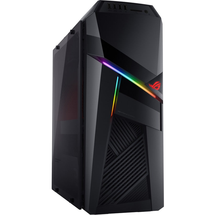 Asus ROG Strix GL12 GL12CX-XB781 Gaming Desktop Computer - Intel Core i7 9th Gen i7-9700K - 16 GB - 1 TB SSD - Tower - Iron Gray
