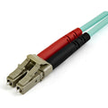StarTech.com 15m (50ft) LC/UPC to LC/UPC OM4 Multimode Fiber Optic Cable, 50/125µm, 100G, Low Insertion Loss, LSZH Fiber Jumper Cord