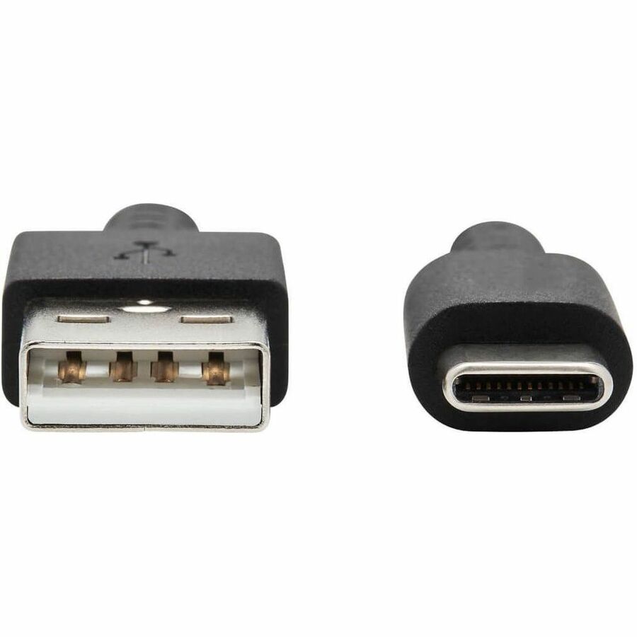 Eaton Tripp Lite Series Heavy-Duty USB-A to USB-C Cable, USB 2.0, UHMWPE and Aramid Fibers, (M/M), Gray, 10 ft. (3.05 m)