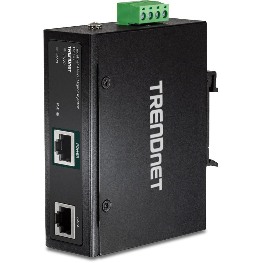 TRENDnet 90W Gigabit 4PPoE Injector, 1 x Gigabit Ethernet, 4.1", TI-IG90