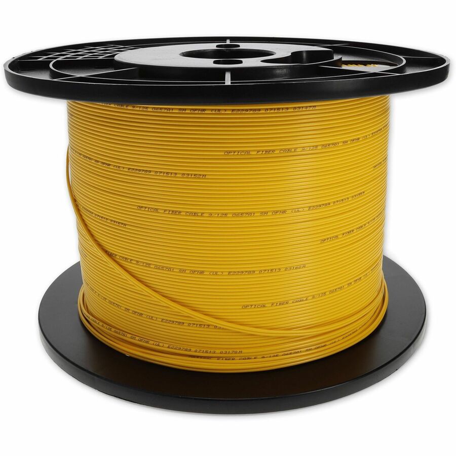 AddOn 130m LC (Male) to LC (Male) Yellow OS2 Duplex Fiber OFNR (Riser-Rated) Patch Cable
