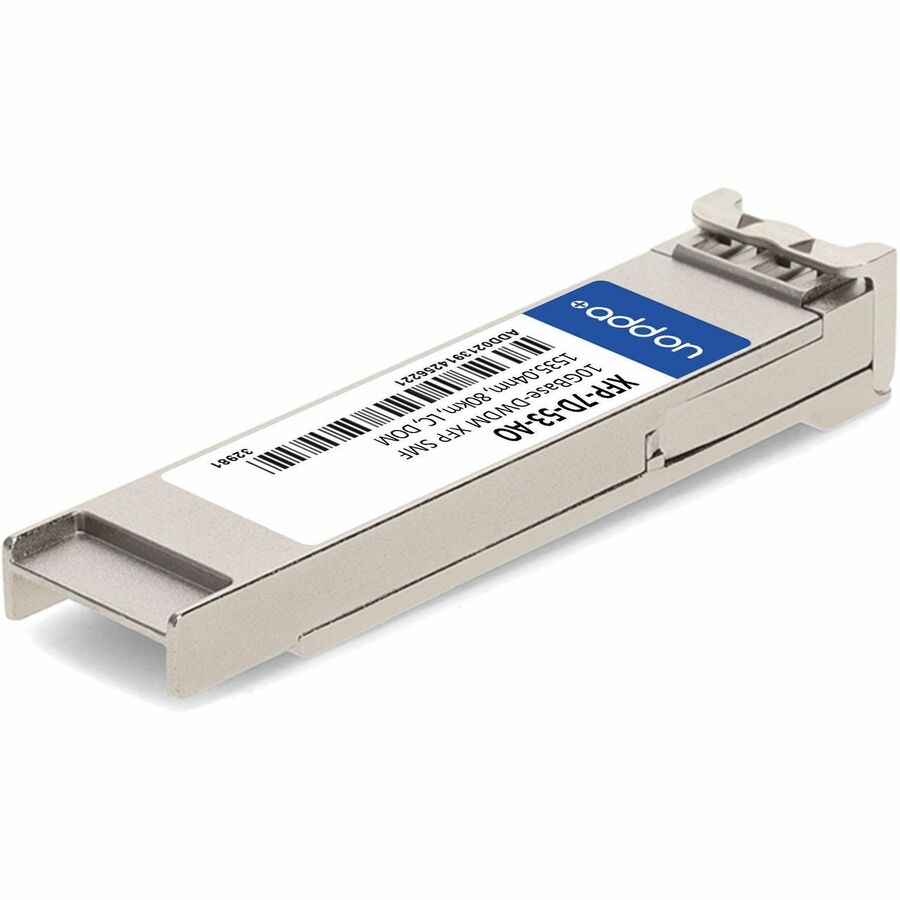 AddOn Rad XFP-7D-53 Compatible TAA Compliant 10GBase-DWDM XFP Transceiver (SMF, 1535.04nm, 80km, LC, DOM)