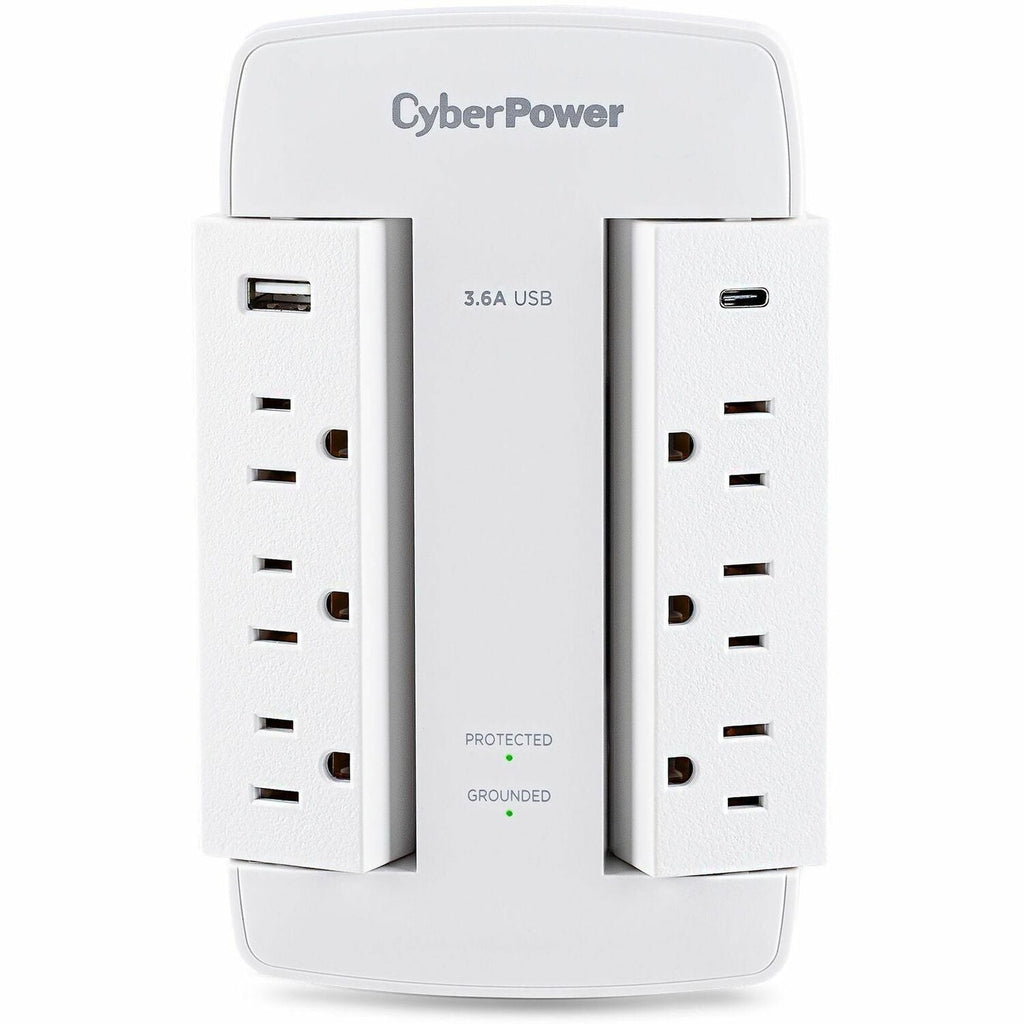 CyberPower CSP600WSURC5 Professional 6 - Outlet Surge with 900 J