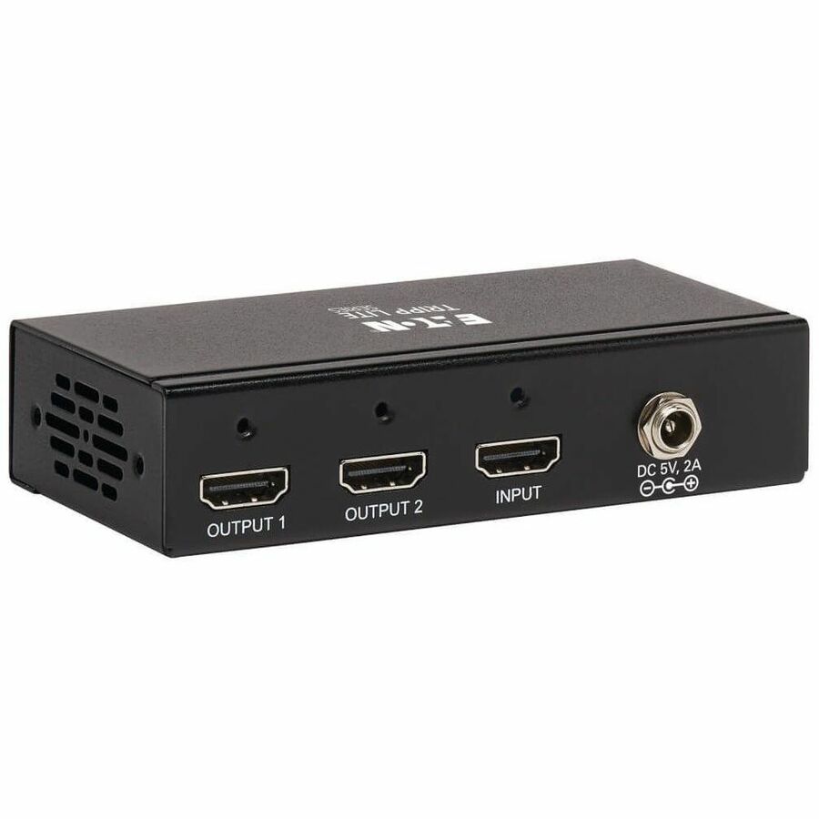 Eaton Tripp Lite Series 2-Port HDMI Splitter - 4K @ 60 Hz, 4:4:4, Multi-Resolution Support, HDR, HDCP 2.2, TAA