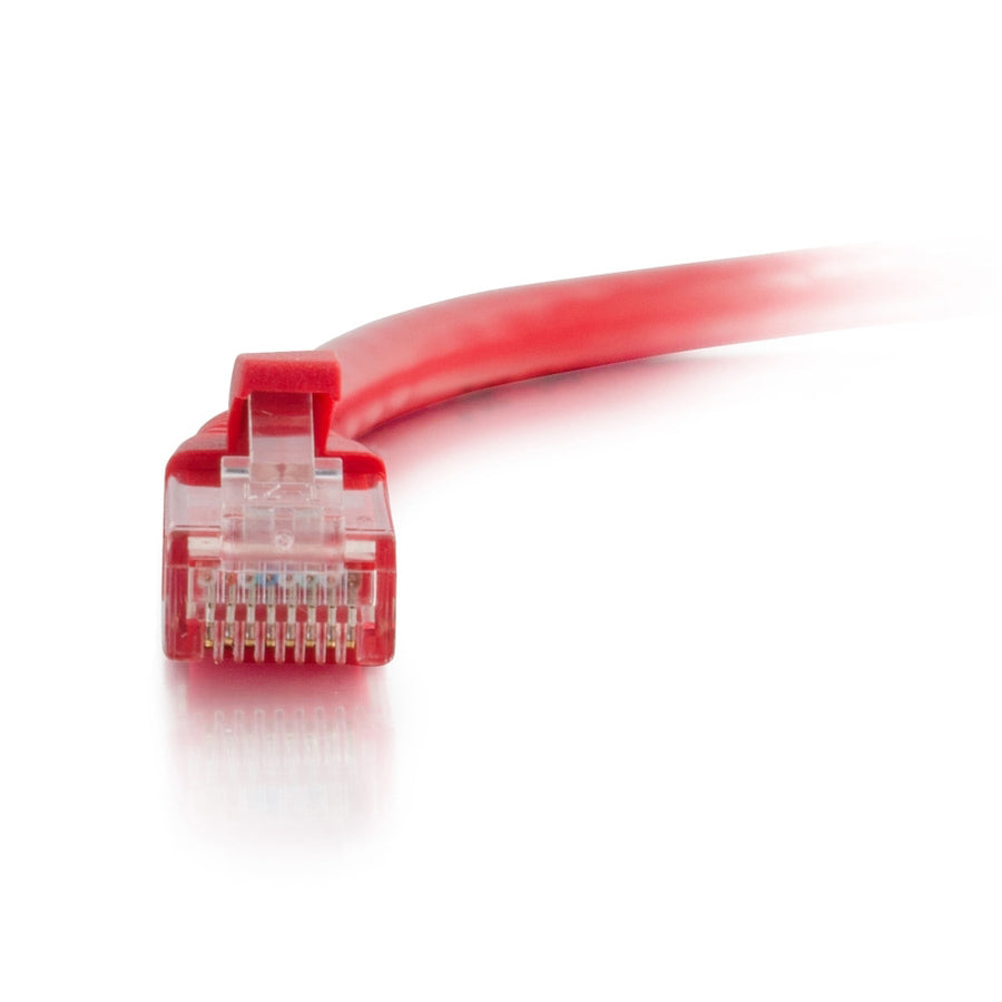 Legrand C2G 7ft Cat6a Snagless Unshielded (UTP) Ethernet Cable - Cat6a Network Patch Cable - PoE - Red