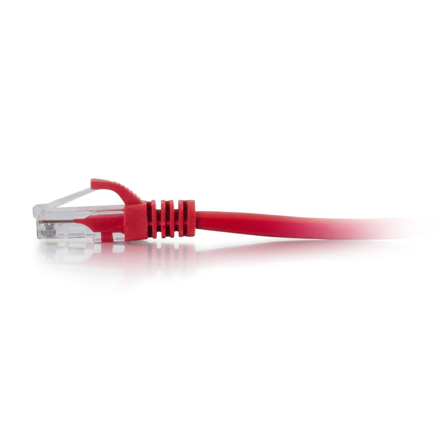 Legrand C2G 25ft Cat6a Snagless Unshielded (UTP) Ethernet Cable - Cat6a Network Patch Cable - PoE - Red