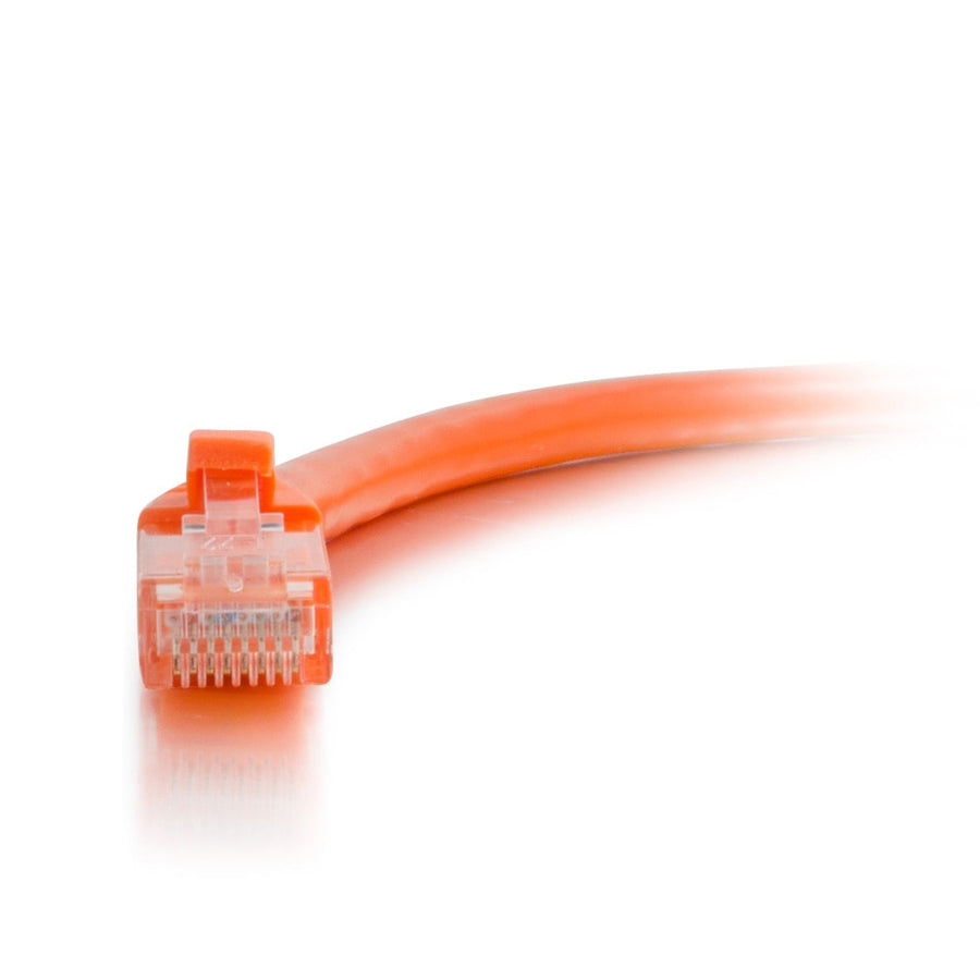 Legrand C2G 1ft Cat6a Snagless Unshielded (UTP) Ethernet Cable - Cat6a Network Patch Cable - PoE - Orange