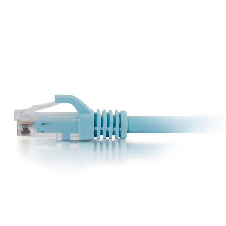 Legrand C2G 100ft Cat6a Snagless Unshielded (UTP) Network Patch Ethernet Cable-Aqua