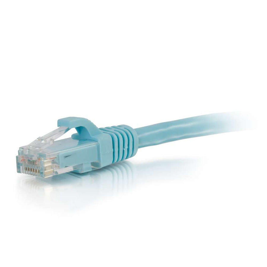 Legrand C2G 150ft Cat6a Snagless Unshielded (UTP) Network Patch Ethernet Cable-Aqua
