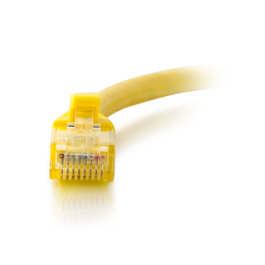 Legrand C2G 2ft Cat6a Snagless Unshielded (UTP) Ethernet Cable - Cat6a Network Patch Cable - PoE - Yellow