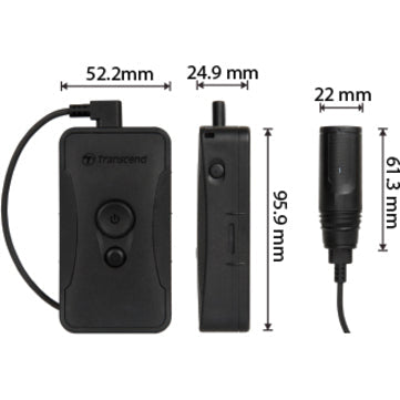 Transcend DrivePro Digital Camcorder - Full HD - TAA Compliant