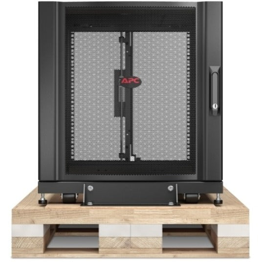 Schneider APC NetShelter SX, Server Rack Enclosure, 12U, Shock Packaging, Black, 658H x 600W x 900D mm