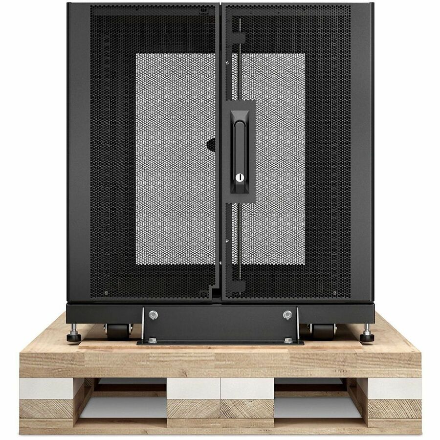 Schneider APC NetShelter SX, Server Rack Enclosure, 12U, Shock Packaging, Black, 658H x 600W x 900D mm