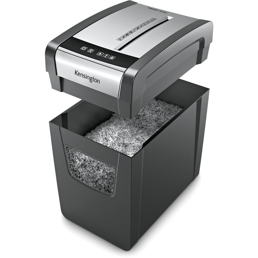 ACCO Kensington OfficeAssist Shredder M100S Anti-Jam Cross Cut, 0.156 in, K52076AM