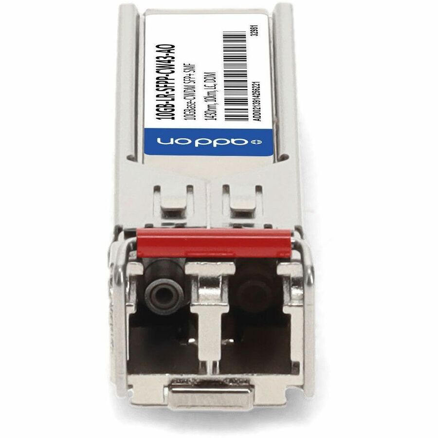AddOn Enterasys 10GB-LR-SFPP-CW43 Compatible TAA Compliant 10GBase-CWDM SFP+ Transceiver (SMF, 1430nm, 10km, LC, DOM)
