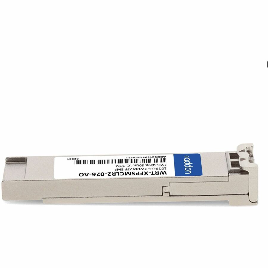AddOn JDSU WRT-XFPSMCLR2-026 Compatible TAA Compliant 10GBase-DWDM 100GHz XFP Transceiver (SMF, 1556.56nm, 80km, LC, DOM)