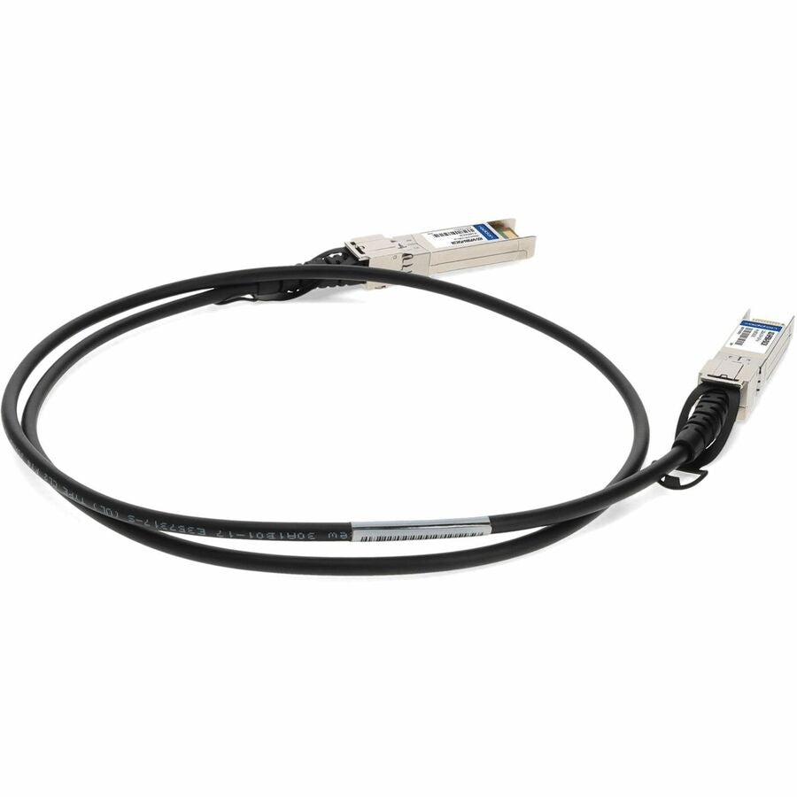 HP J9281B to Brocade (Formerly) 10G-SFPP-TWX-P-0101 Compatible TAA Compliant 10GBase-CU SFP+ to SFP+ Direct Attach Cable (Passive , 1m)