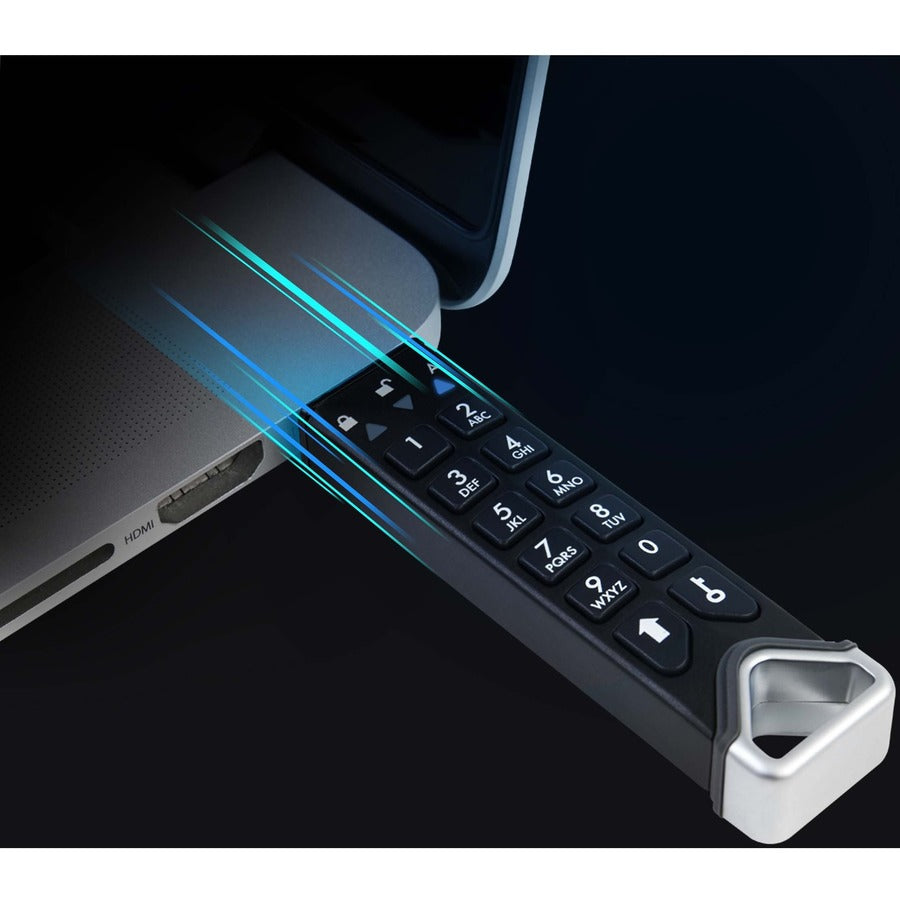 iStorage/Kanguru iStorage datAshur PRO2 64 GB | Secure Flash Drive | FIPS 140-2 Level 3 Certified | PIN protected | Dust/Water-Resistant | Incorporated Common Criteria