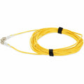 AddOn 5m LC (Male) to LC (Male) Yellow OM4 Duplex Plenum-Rated Fiber Patch Cable