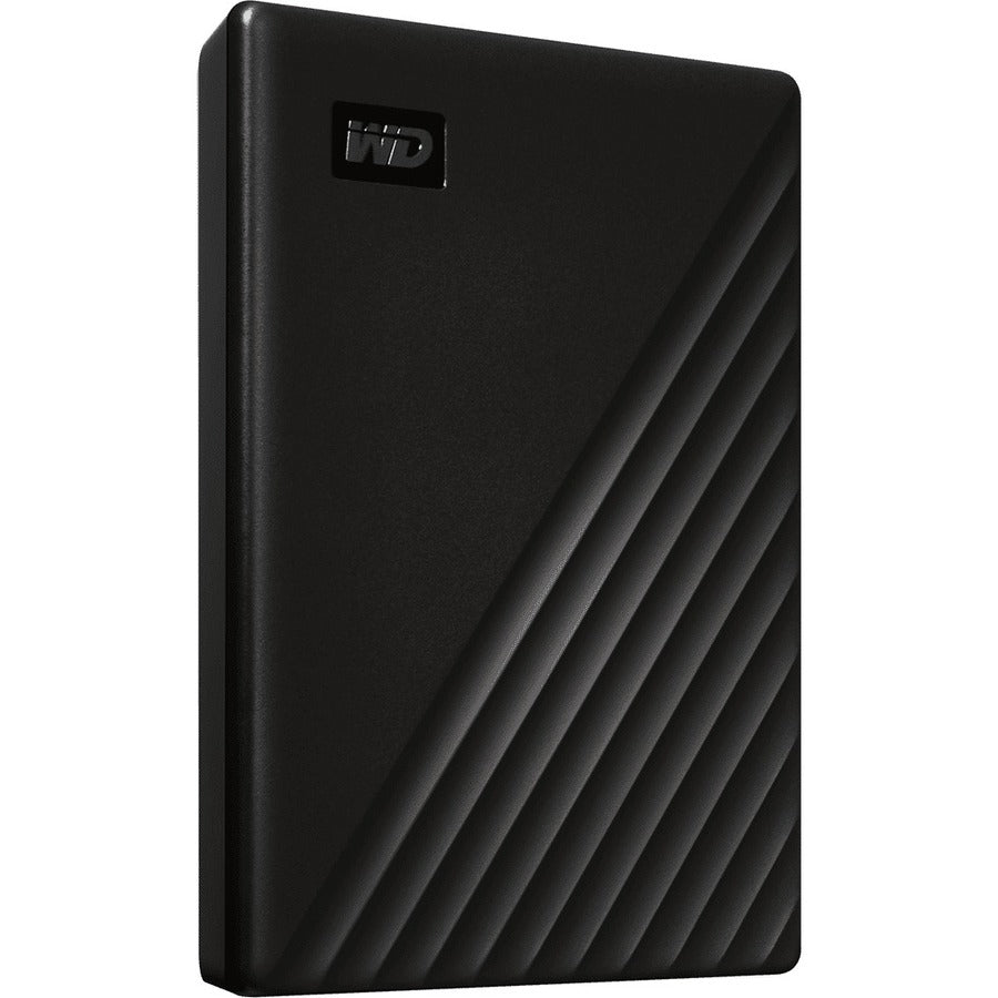 Western WD My Passport WDBYVG0010BBK-WESN 1 TB Portable Hard Drive - External - Black