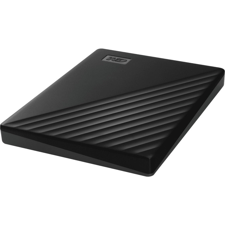 Western WD My Passport WDBYVG0010BBK-WESN 1 TB Portable Hard Drive - External - Black