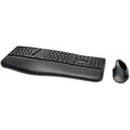 ACCO Kensington Pro Fit Ergo Wireless Keyboard and Mouse-Black