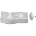 Kensington ProFitErgo WL Gray Kb & Mouse, Bluetooth/RF, K75407US, Pro Fit Ergo Wireless Keyboard and Mouse-Gray, USB, Wireless