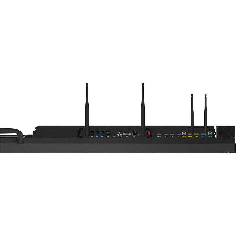 ViewSonic ViewBoard IFP9850-E4 - 4K Interactive Display with WiFi Adapter and Slim Trolley Cart - 350 cd/m2 - 98"