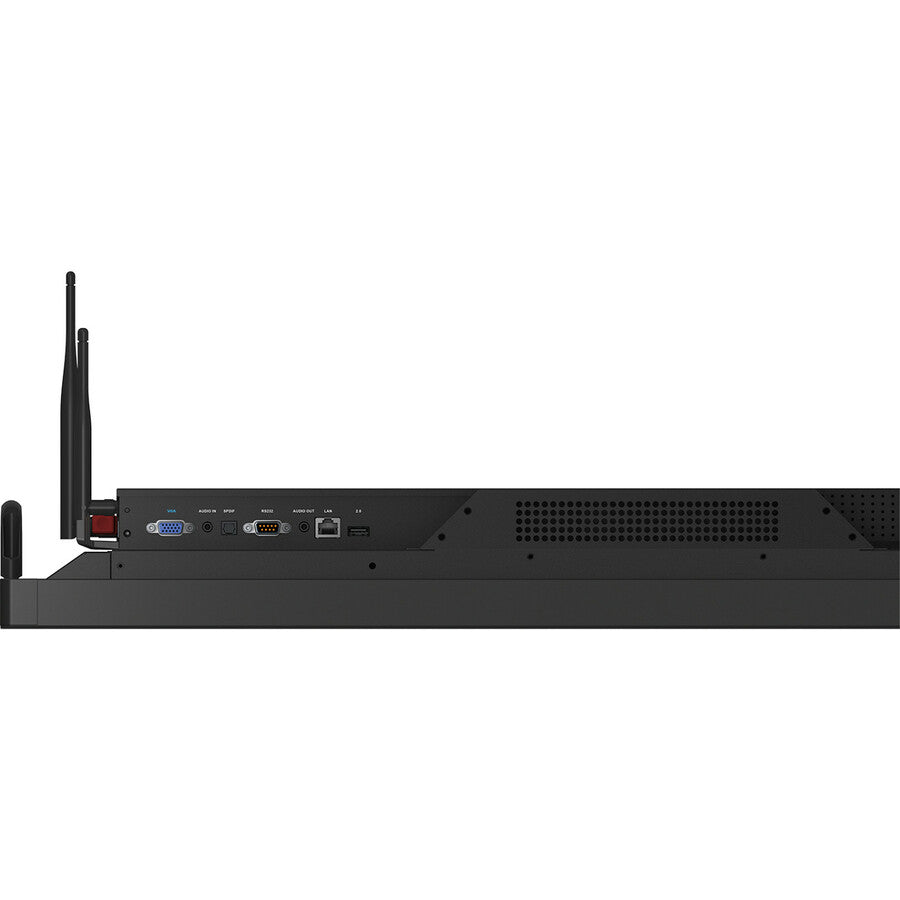 ViewSonic ViewBoard IFP9850-E4 - 4K Interactive Display with WiFi Adapter and Slim Trolley Cart - 350 cd/m2 - 98"