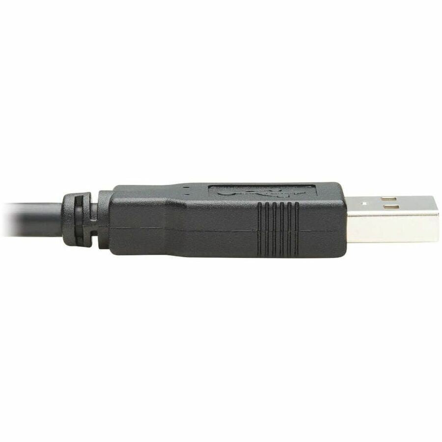 Eaton Tripp Lite Series USB-A to RJ45 Rollover Console Cable (M/M) - Cisco Compatible, 250 Kbps, 10 ft. (3.05 m), Black