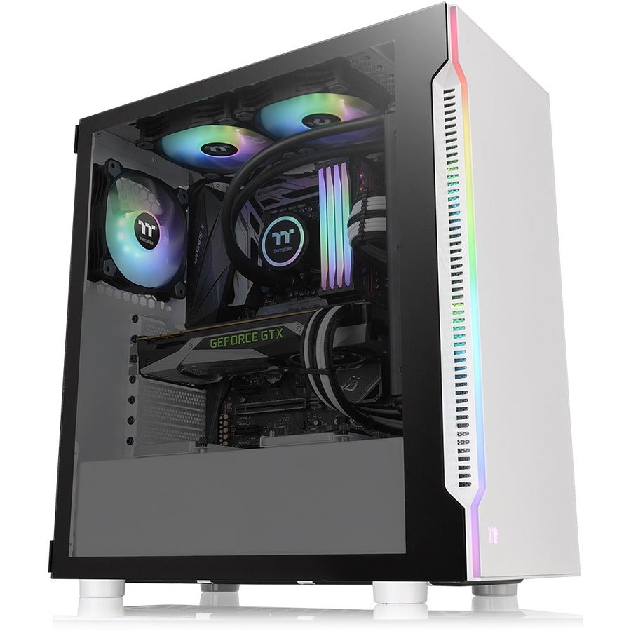 Thermaltake H200 TG Snow RGB Computer Case