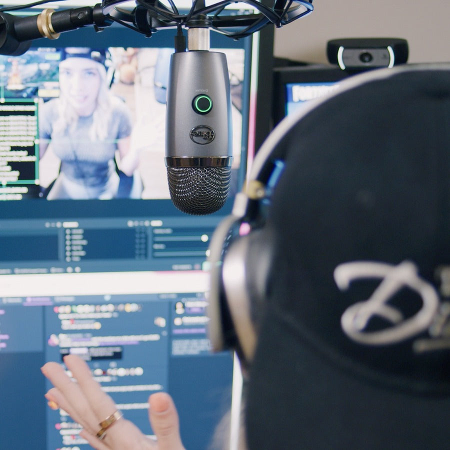 Logitech Blue Yeti Nano Wired Condenser Microphone, 4.3 in, USB