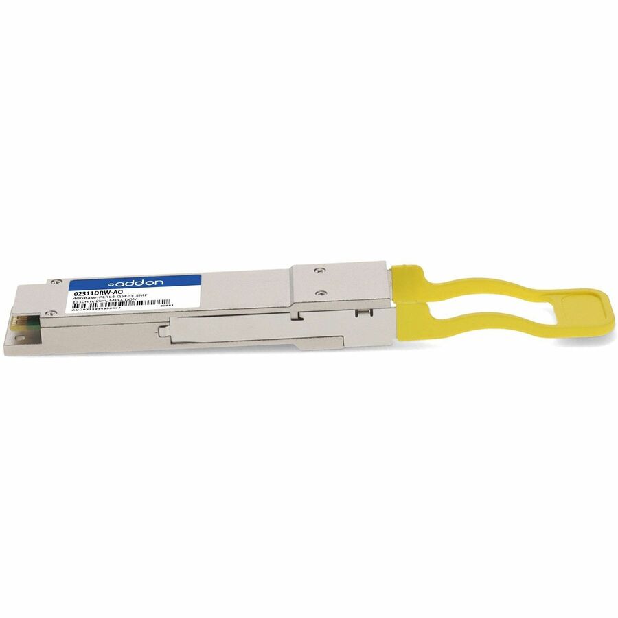 AddOn Huawei 02311DRW (QSFP-40G-iSM4) Compatible TAA Compliant 40GBase-PLRL4 QSFP+ Transceiver (SMF, 1310nm, 2km, MPO, DOM)